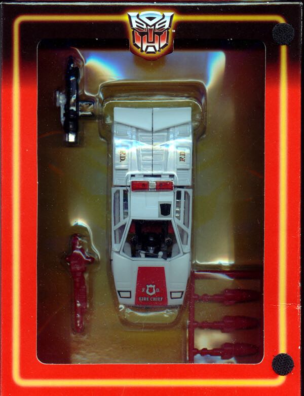 Transformers G1 - Red Alert - Hasbro (The Transformers) action figure collectible [Barcode 076930806791] - Main Image 2