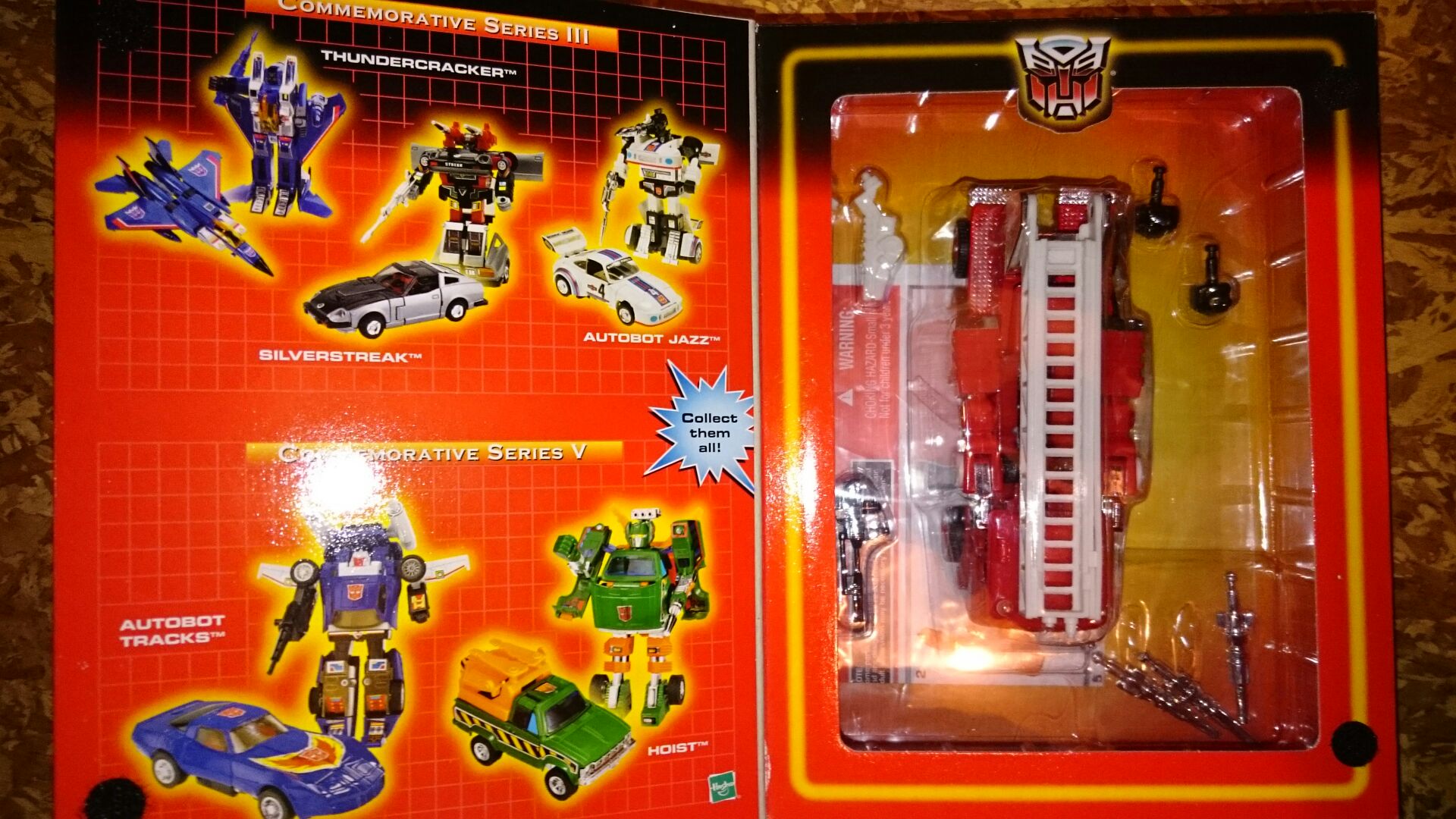 Transformers - Commemorative - Inferno - Hasbro (The Transformers) action figure collectible [Barcode 076930806838] - Main Image 2