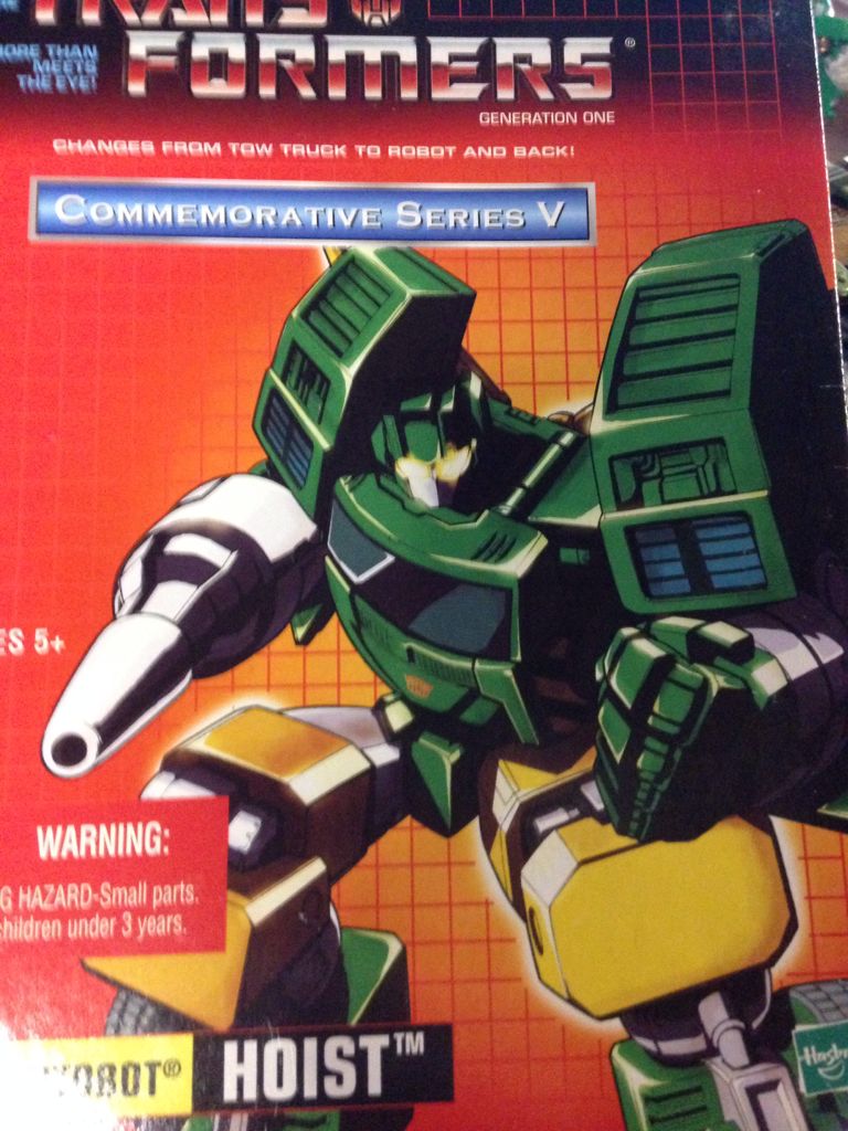 Transformers G1 - Hoist - Hasbro (The Transformers) action figure collectible [Barcode 076930806845] - Main Image 1