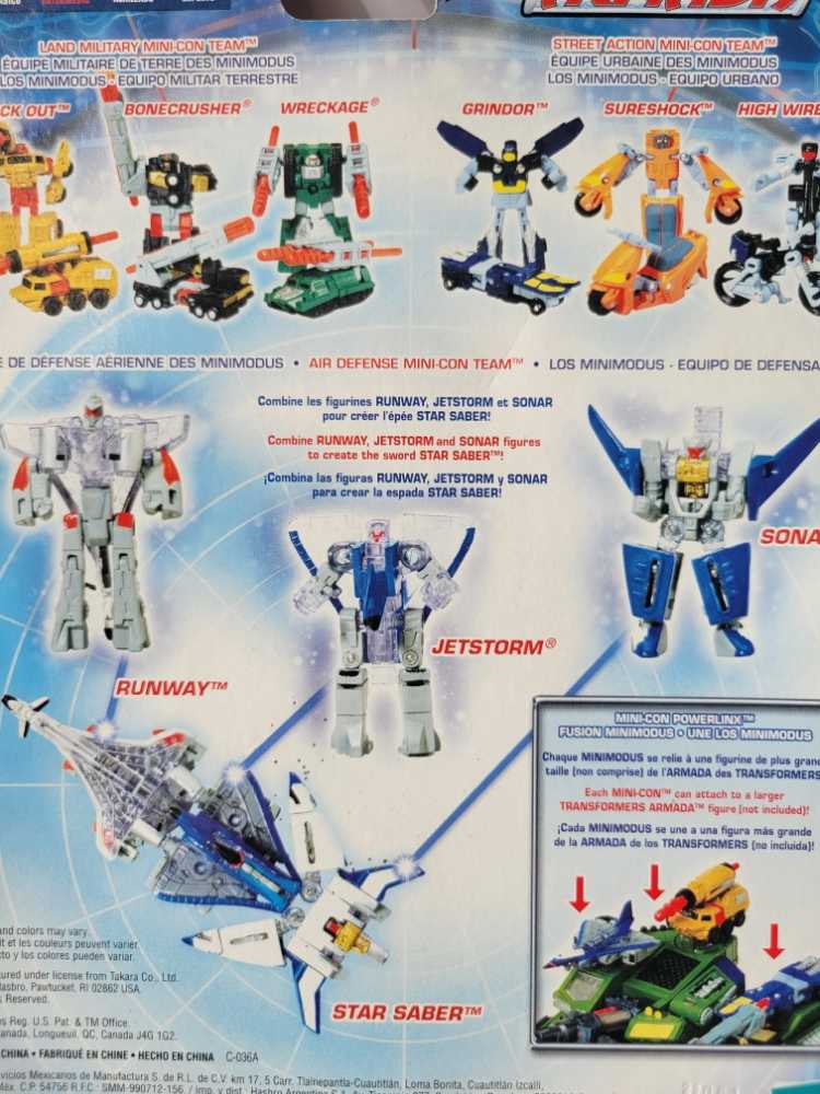 Air Defense Team 1st Star Saber - Hasbro (Armada) action figure collectible [Barcode 076930807088] - Main Image 4