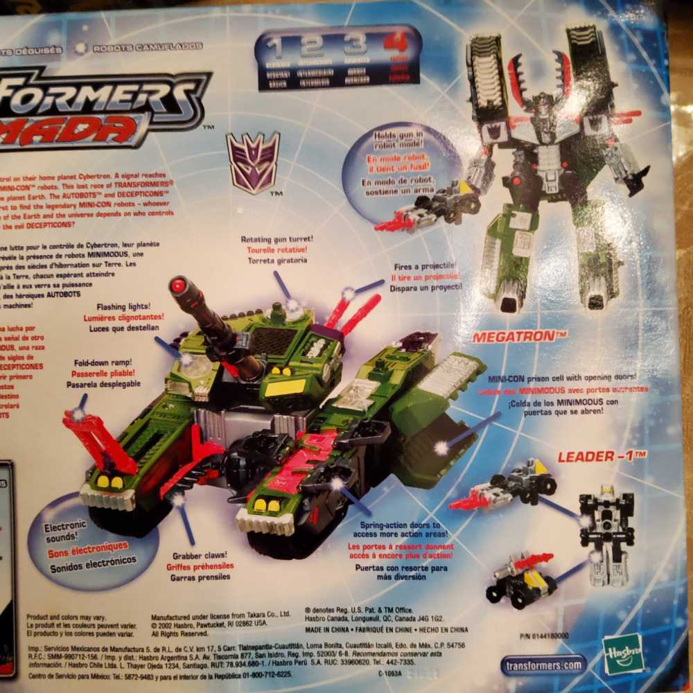 Megatron - Hasbro (Armada) action figure collectible [Barcode 076930807224] - Main Image 2