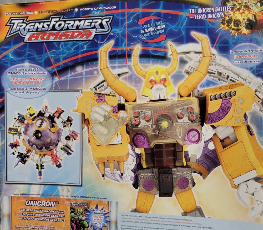 Unicron With Dead End Transformers Armada - Hasbro (Transformers Armada) action figure collectible [Barcode 076930807736] - Main Image 2