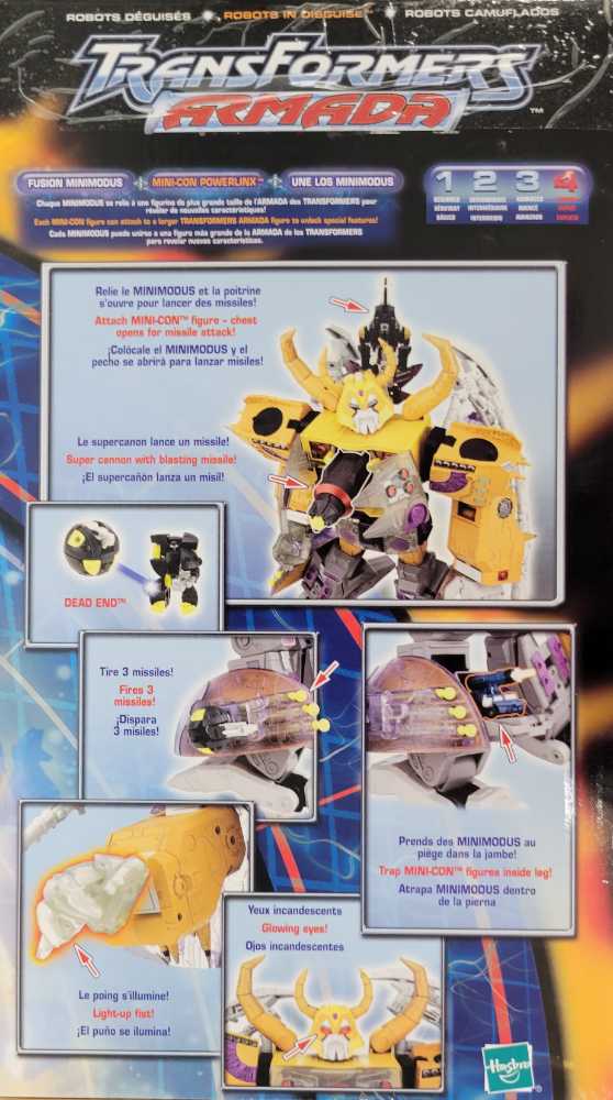 Unicron With Dead End Transformers Armada - Hasbro (Transformers Armada) action figure collectible [Barcode 076930807736] - Main Image 4