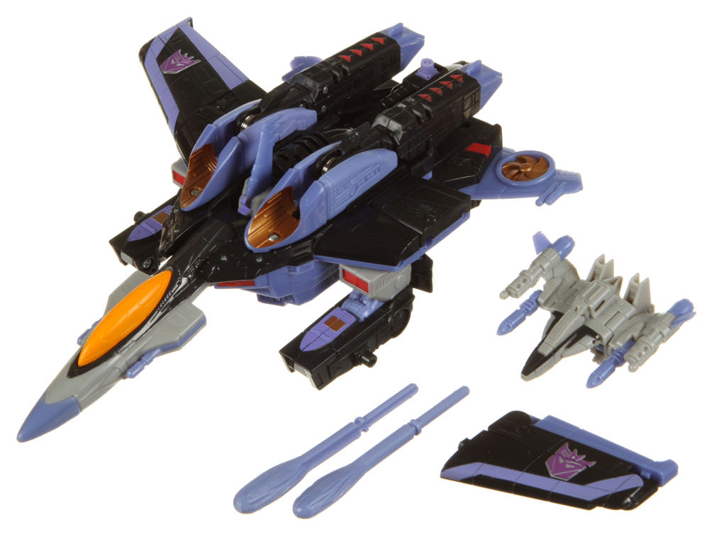 Skywarp With Thunderclash - Hasbro (Transformers Armada) action figure collectible [Barcode 076930807750] - Main Image 2