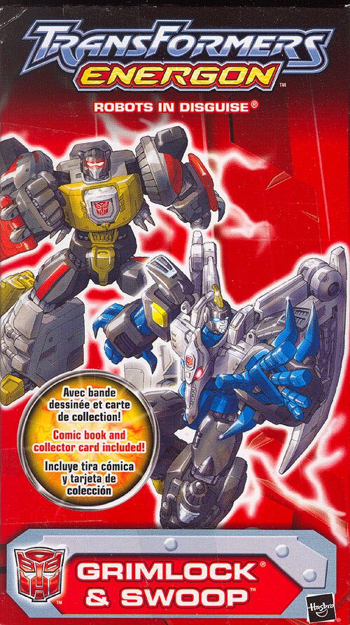Transformers Energon: Grimlock & Swoop - Hasbro (Transformers Energon) action figure collectible [Barcode 076930808832] - Main Image 2