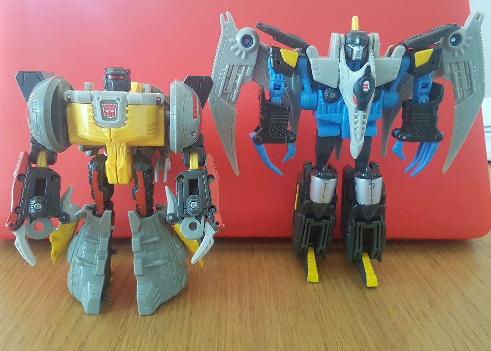 Transformers Energon: Grimlock & Swoop - Hasbro (Transformers Energon) action figure collectible [Barcode 076930808832] - Main Image 3