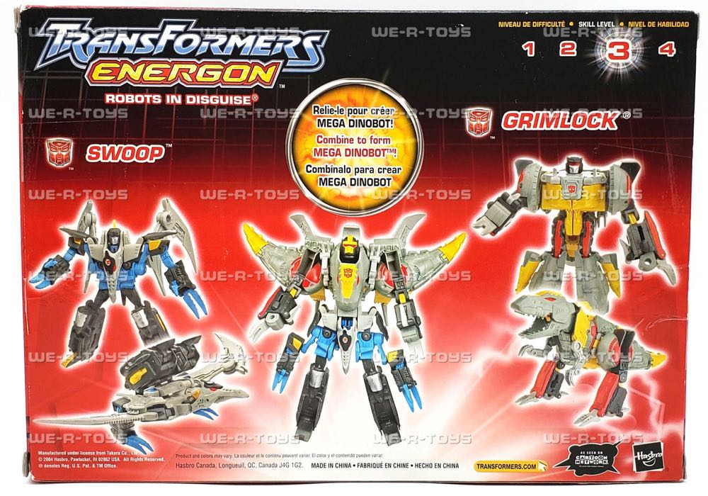 Transformers Energon: Grimlock & Swoop - Hasbro (Transformers Energon) action figure collectible [Barcode 076930808832] - Main Image 4