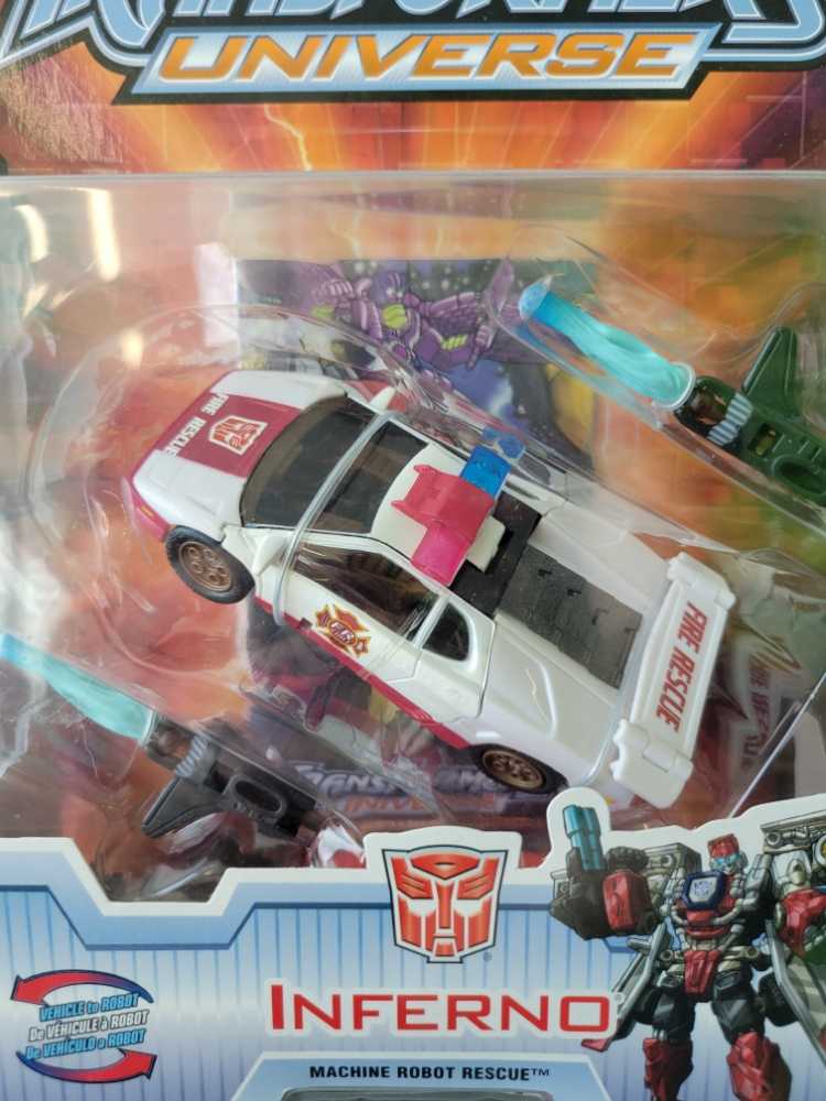 Inferno (Carded) - Hasbro (Universe) action figure collectible [Barcode 076930809426] - Main Image 2