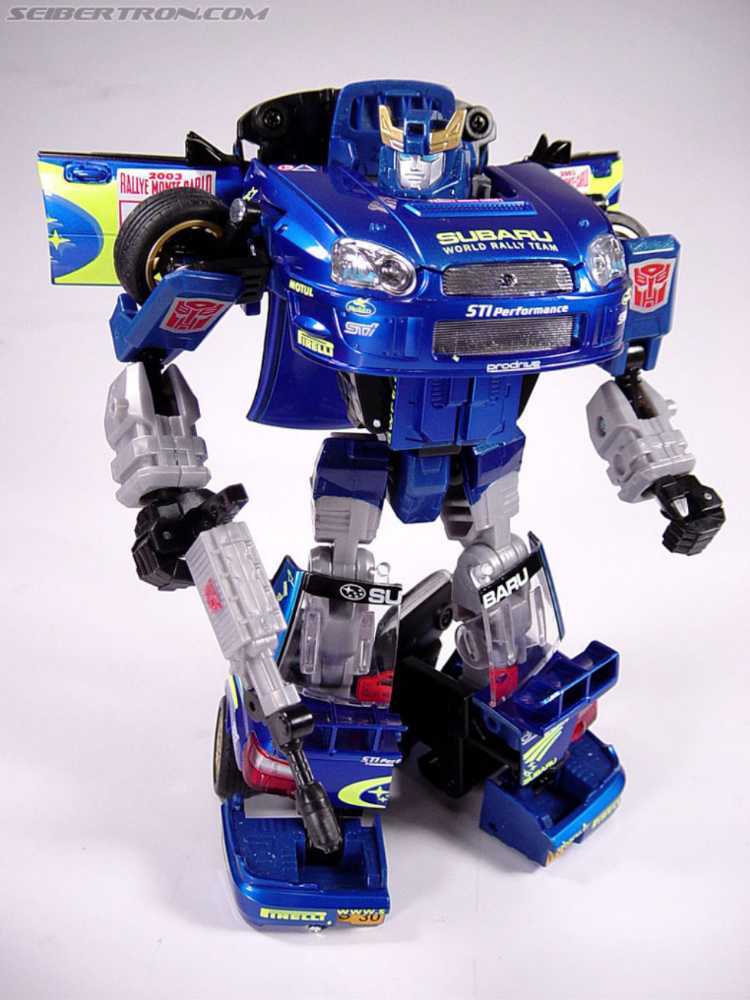 Smokescreen (Subaru Impreza) - Hasbro (Transformers Alternators) action figure collectible [Barcode 076930813010] - Main Image 3