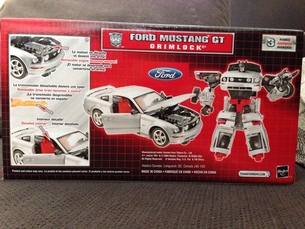 Transformers Alternators: Grimlock - Hasbro (Transformers Alternators) action figure collectible [Barcode 076930813065] - Main Image 2