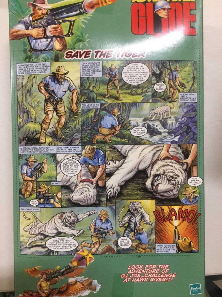 G.I. Joe The Adventures Of GI Joe - Save The Tiger - Hasbro (The Adventures Of GI Joe) action figure collectible [Barcode 076930815144] - Main Image 2