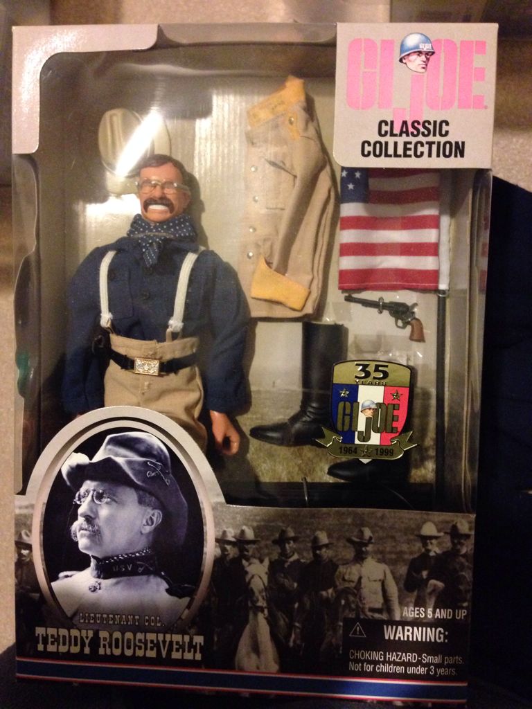 G.I. Joe Classic Collection - Theodore Roosevelt Lieutenant Colonel Rough Ryder - Hasbro (G.I. Joe Classic Collection) action figure collectible [Barcode 076930815182] - Main Image 2