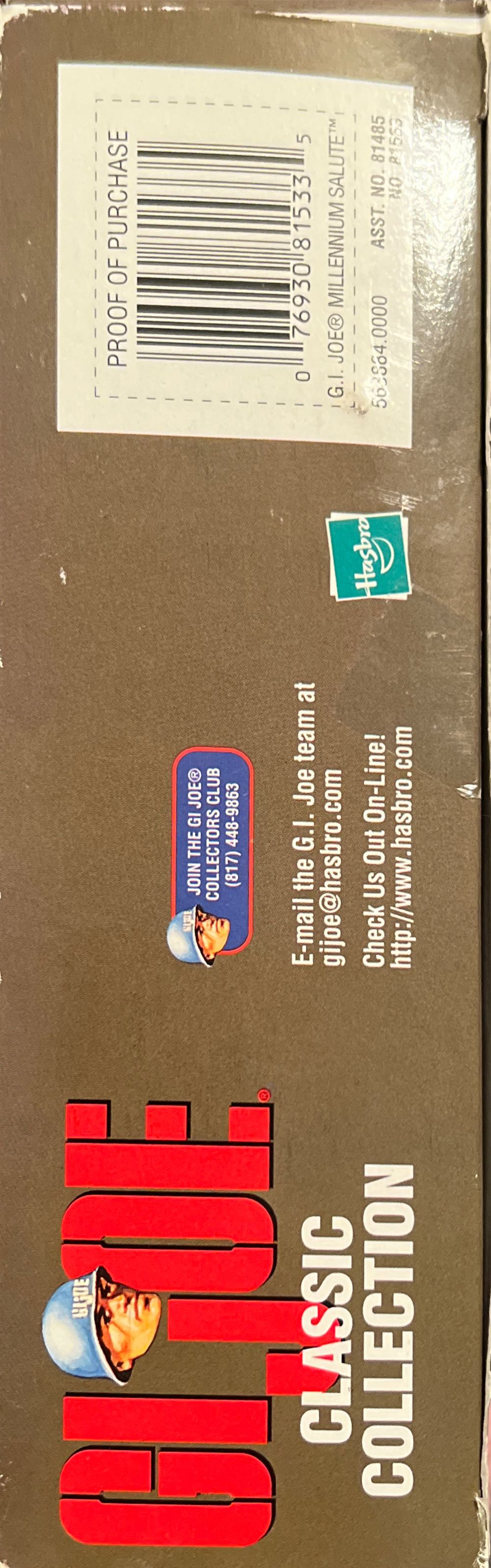 G.I. Joe Classic Collection - Millennium Salute - Hasbro (G.I. Joe Classic Collection) action figure collectible [Barcode 076930815335] - Main Image 3