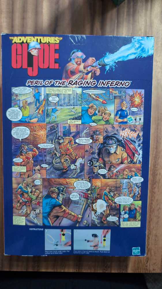 G.I. Joe The Adventures Of GI Joe - Peril Of The Raging Inferno - Hasbro (The Adventures Of GI Joe) action figure collectible [Barcode 076930815366] - Main Image 2