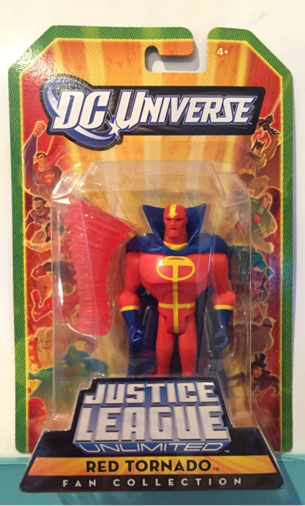 JLU Red Tornado - Mattel (Justice League Animated) action figure collectible [Barcode 027084727432] - Main Image 1