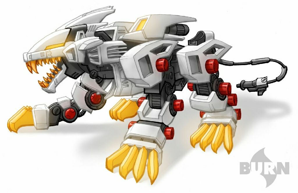 Zoids : Liger Zero - Hasbro (Zoids Motorized Action Figure Model Kit) action figure collectible [Barcode 076930831076] - Main Image 2