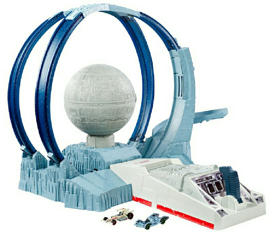Hot Wheels Star Wars Playset Death Star Revolution Race Track Set ANH - Hot Wheels by Mattel (Star Wars Episode IV A New Hope) action figure collectible [Barcode 00887961213133] - Main Image 2