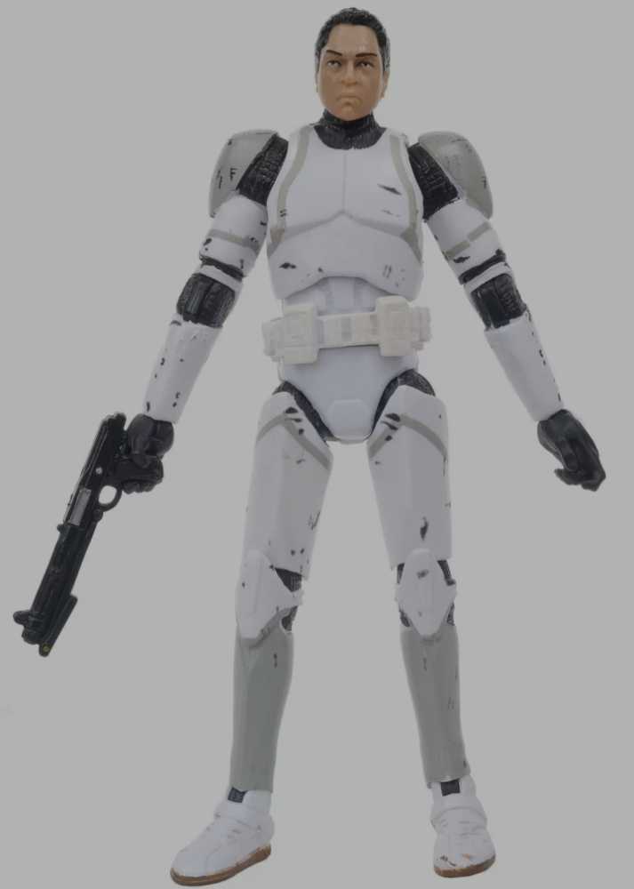 41st ELITE CORPS CLONE TROOPER - Hasbro (Black Series) action figure collectible [Barcode 653569886396] - Main Image 3