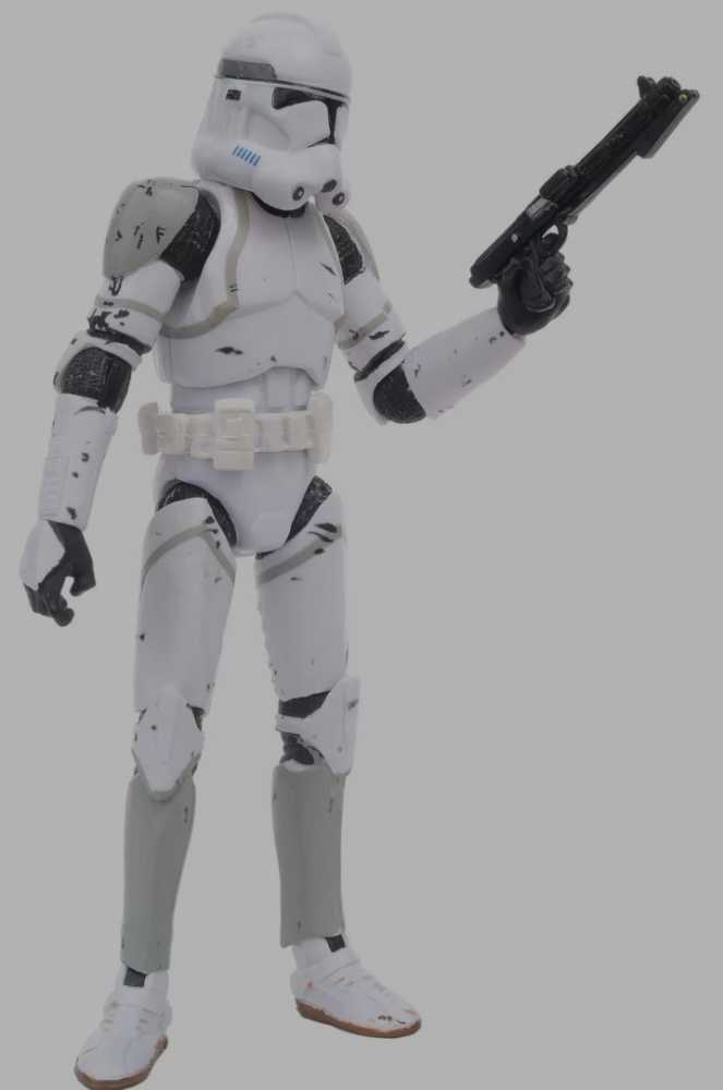 41st ELITE CORPS CLONE TROOPER - Hasbro (Black Series) action figure collectible [Barcode 653569886396] - Main Image 4