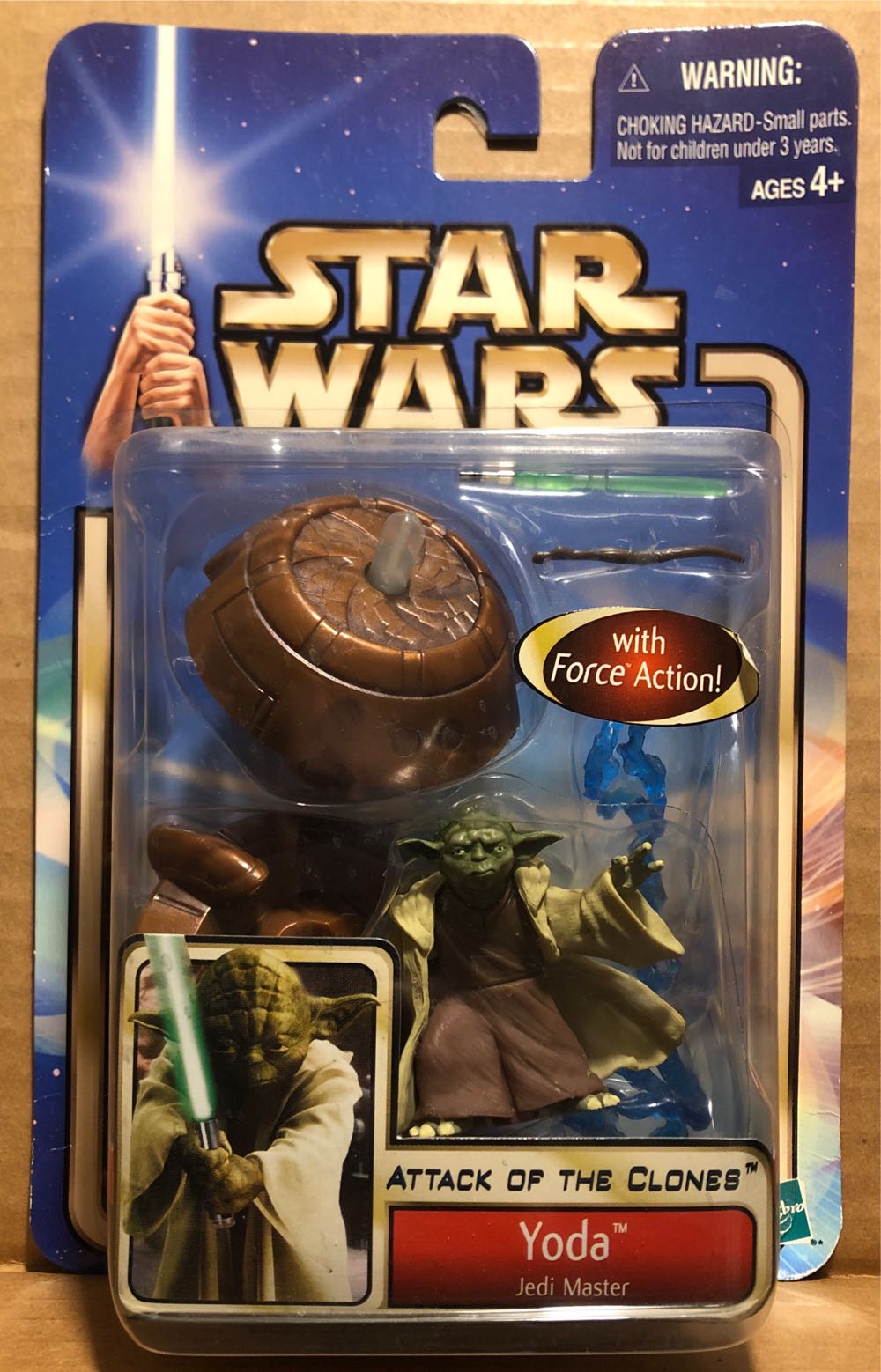 #02/23 Yoda (Jedi Master)  - Hasbro (Star Wars Saga) action figure collectible [Barcode 076930846155] - Main Image 4
