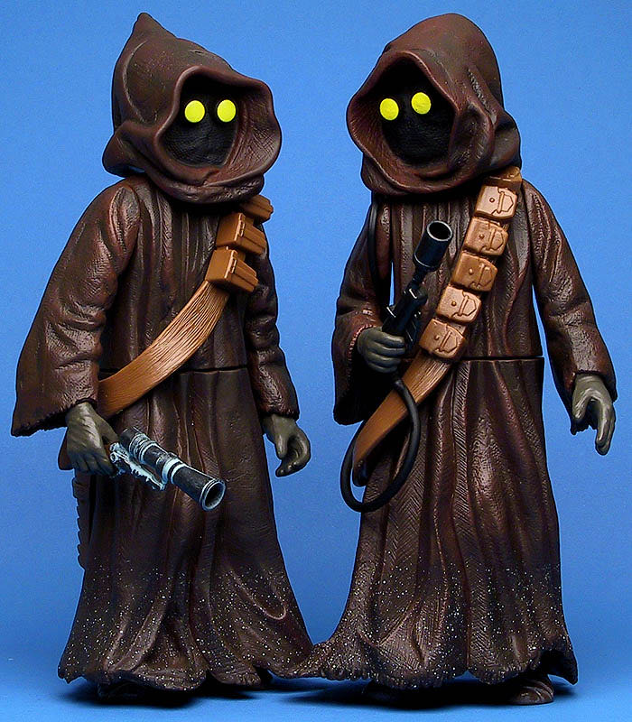 12” Jawas - Hasbro (2002-2003 Star Wars Saga) action figure collectible [Barcode 076930847282] - Main Image 3