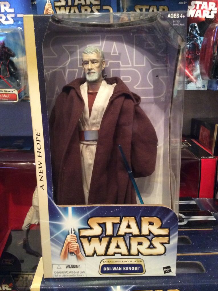 Obi-Wan Kenobi (Tatooine Encounter) - Hasbro (Star Wars - Saga 2003) action figure collectible [Barcode 076930847305] - Main Image 1