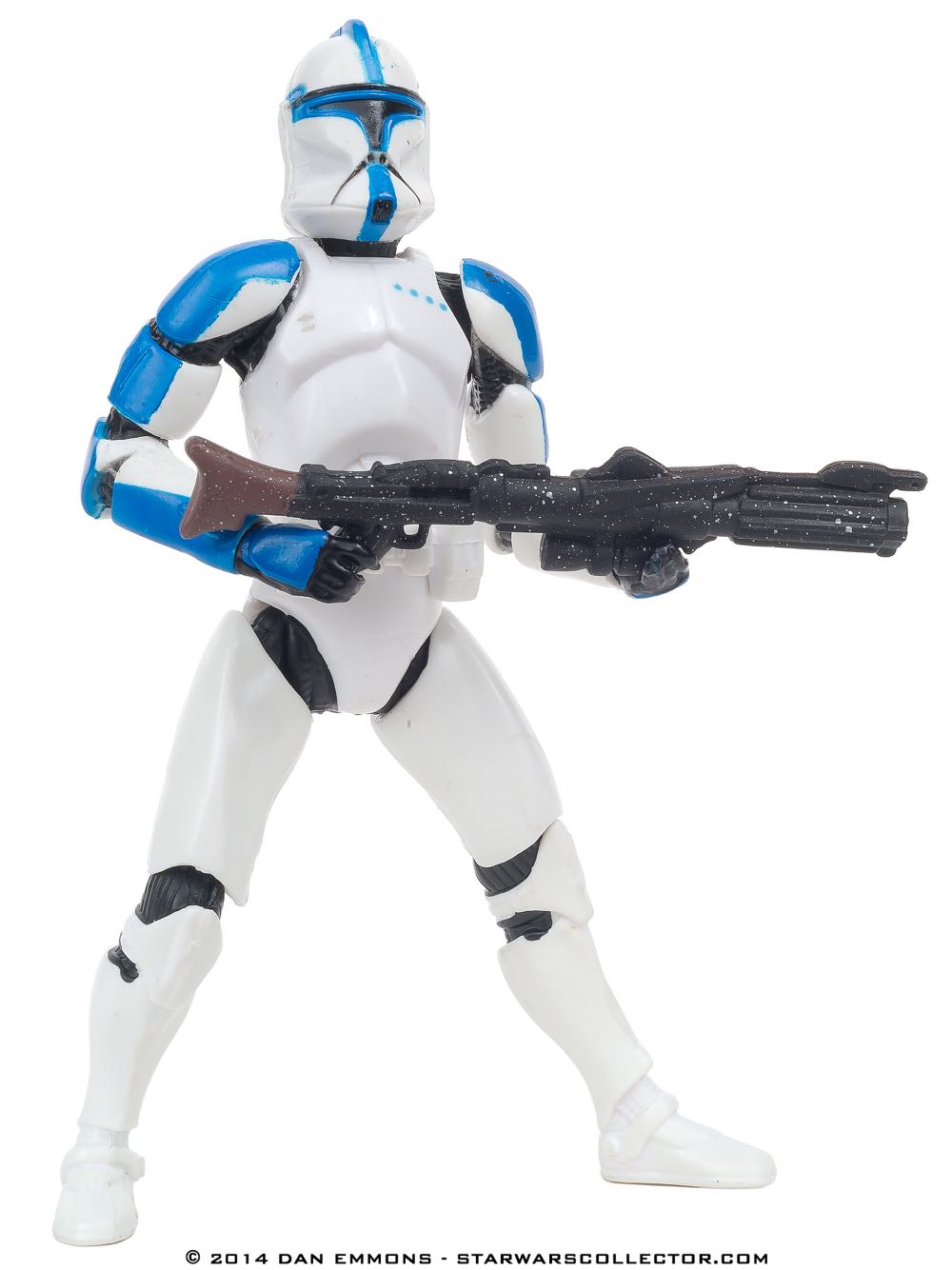 Anakin Skywalker & Clone Trooper Lieutenant - Star Wars Value Pack (The Clone Wars) - Hasbro (Star Wars - The Clone Wars 2003 Realistic) action figure collectible [Barcode 076930847527] - Main Image 3