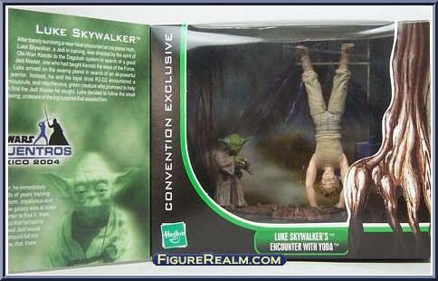 Luke Skywalker’s Encounter with Yoda - Hasbro (2004-2005 The Original Trilogy Collection) action figure collectible [Barcode 076930847855] - Main Image 2