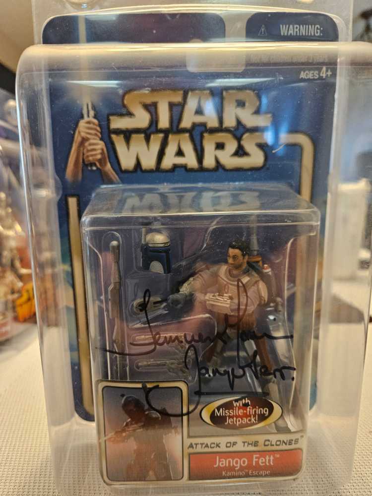 Jango Fett (Kamino Escape) - Hasbro (Attack Of The Clones) action figure collectible [Barcode 076930848579] - Main Image 4