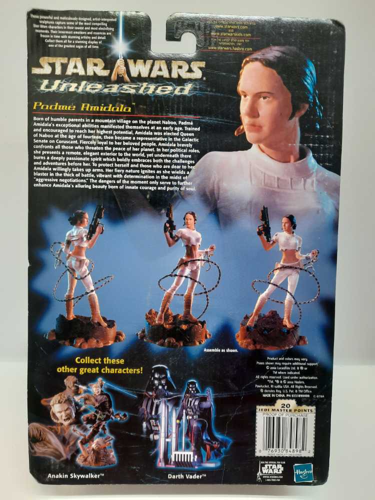 Padme Amidala - Hasbro (Unleashed (2002)) action figure collectible [Barcode 076930848982] - Main Image 2
