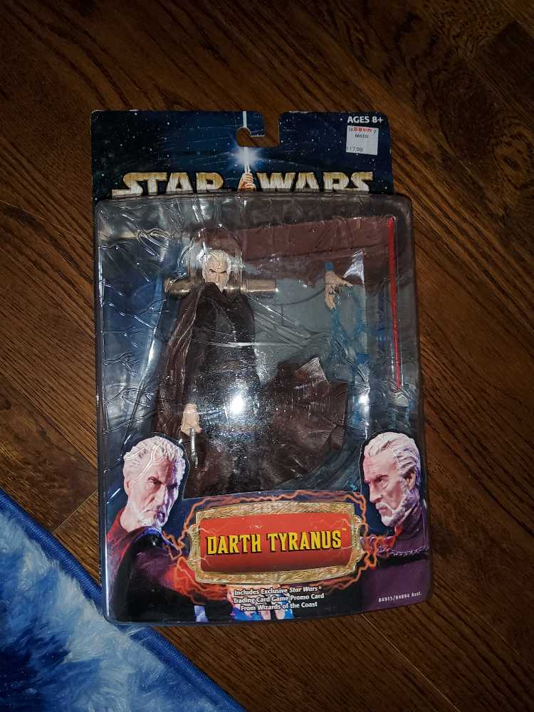 Darth Tyranus - Hasbro (Unleashed) action figure collectible [Barcode 076930849156] - Main Image 3