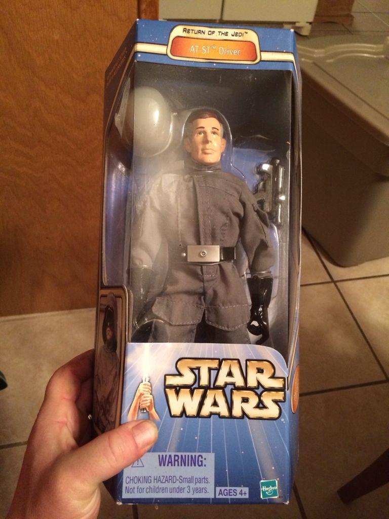 12” At-St Driver - Kenner (2002-2003 Star Wars Saga) action figure collectible [Barcode 076930849736] - Main Image 1