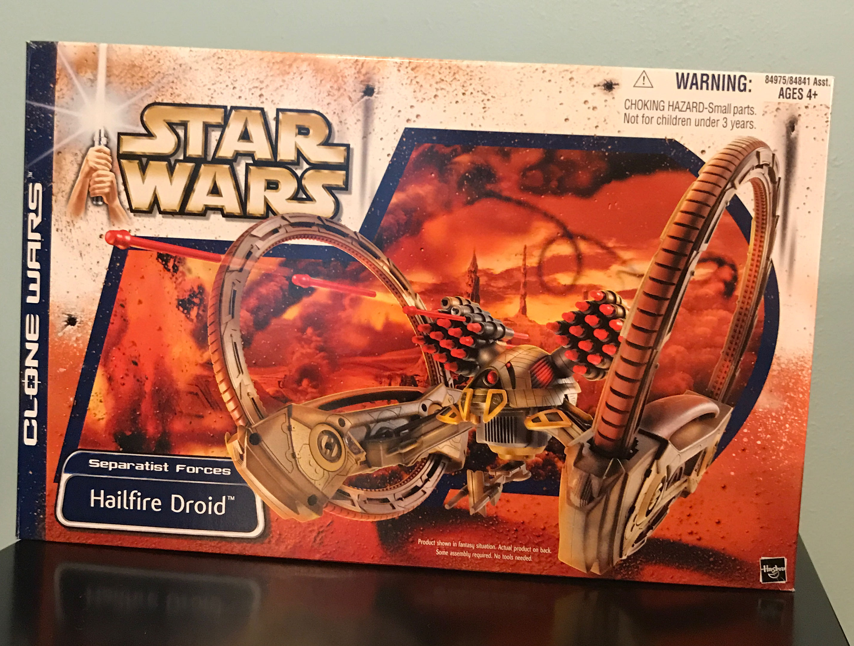 Hailfire Droid (Separatist Forces) - Hasbro (Vehicle) action figure collectible [Barcode 076930849750] - Main Image 2