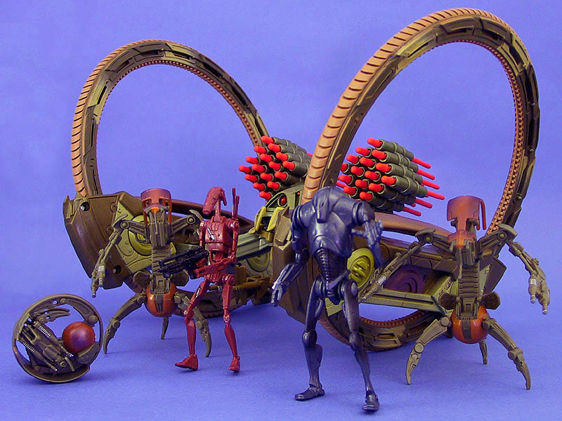 Hailfire Droid (Separatist Forces) - Hasbro (Vehicle) action figure collectible [Barcode 076930849750] - Main Image 4