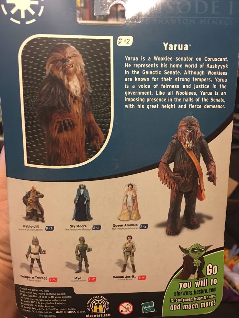 Yarua - Senator - Hasbro (Star Wars Original Trilogy Collection) action figure collectible [Barcode 076930851609] - Main Image 2