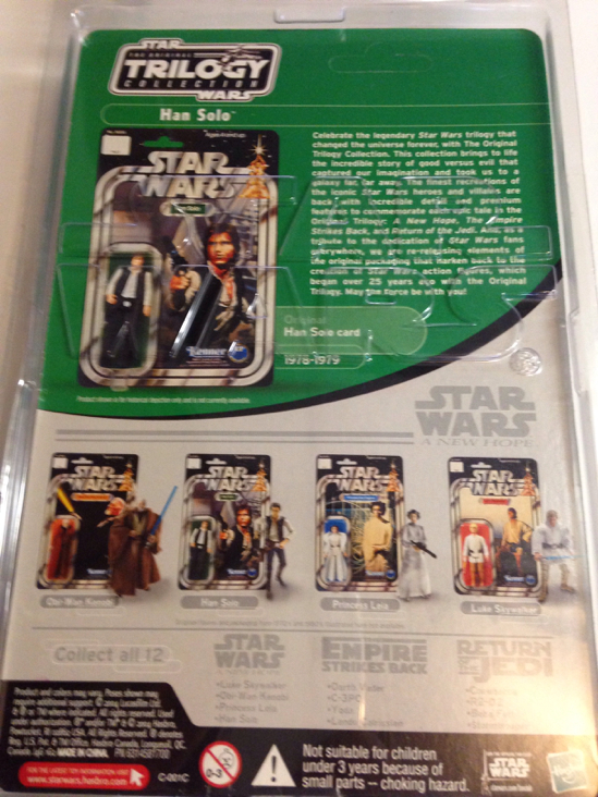 Han Solo - Original Trilogy Collection - Kenner/Hasbro (Star Wars) action figure collectible [Barcode 076930852248] - Main Image 2