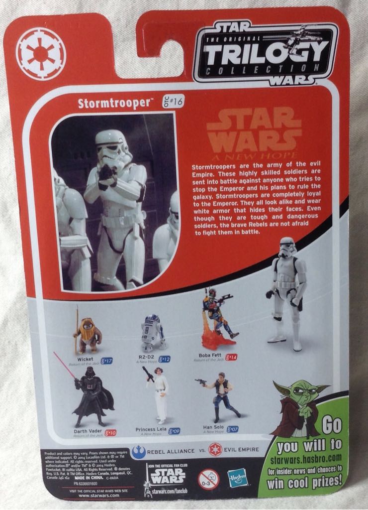 Stormtrooper - Star Wars The Original Trilogy Collection - Hasbro (Star Wars) action figure collectible [Barcode 076930852620] - Main Image 2