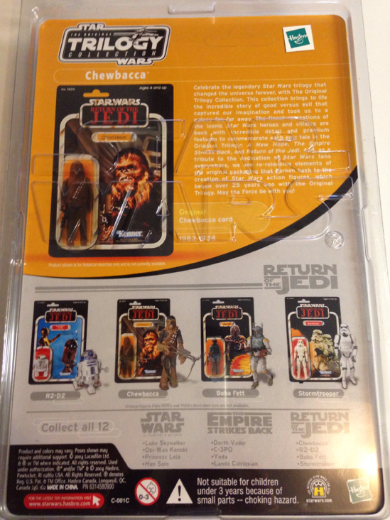 Chewbacca – Original Trilogy Collection - Hasbro (Star Wars) action figure collectible [Barcode 076930852699] - Main Image 2