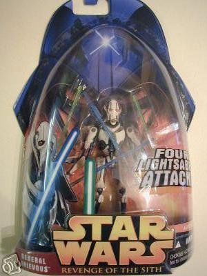 General Grievous - Hasbro (Star Wars Revenge of the Sith) action figure collectible [Barcode 076930852774] - Main Image 2