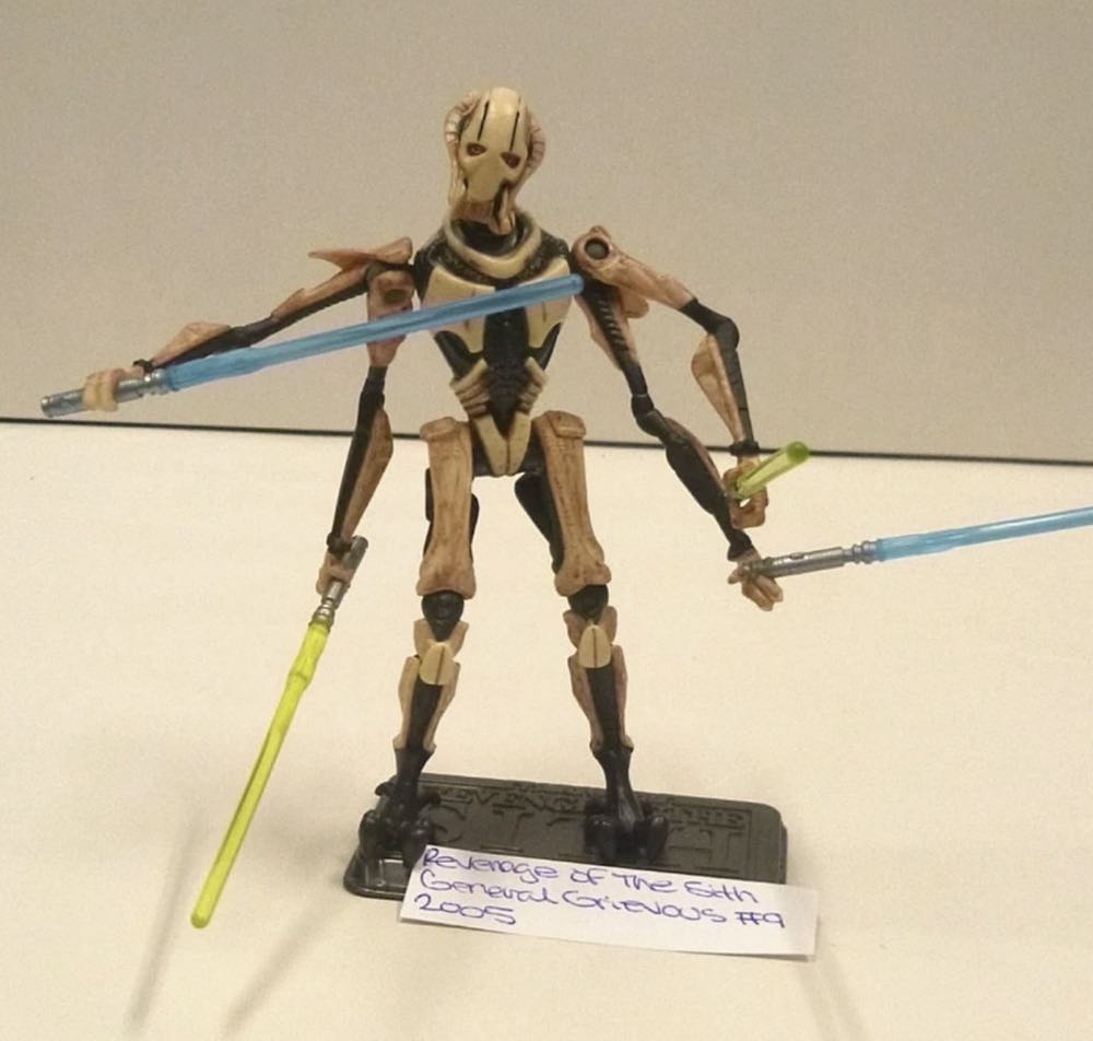 General Grievous - Hasbro (Star Wars Revenge of the Sith) action figure collectible [Barcode 076930852774] - Main Image 3