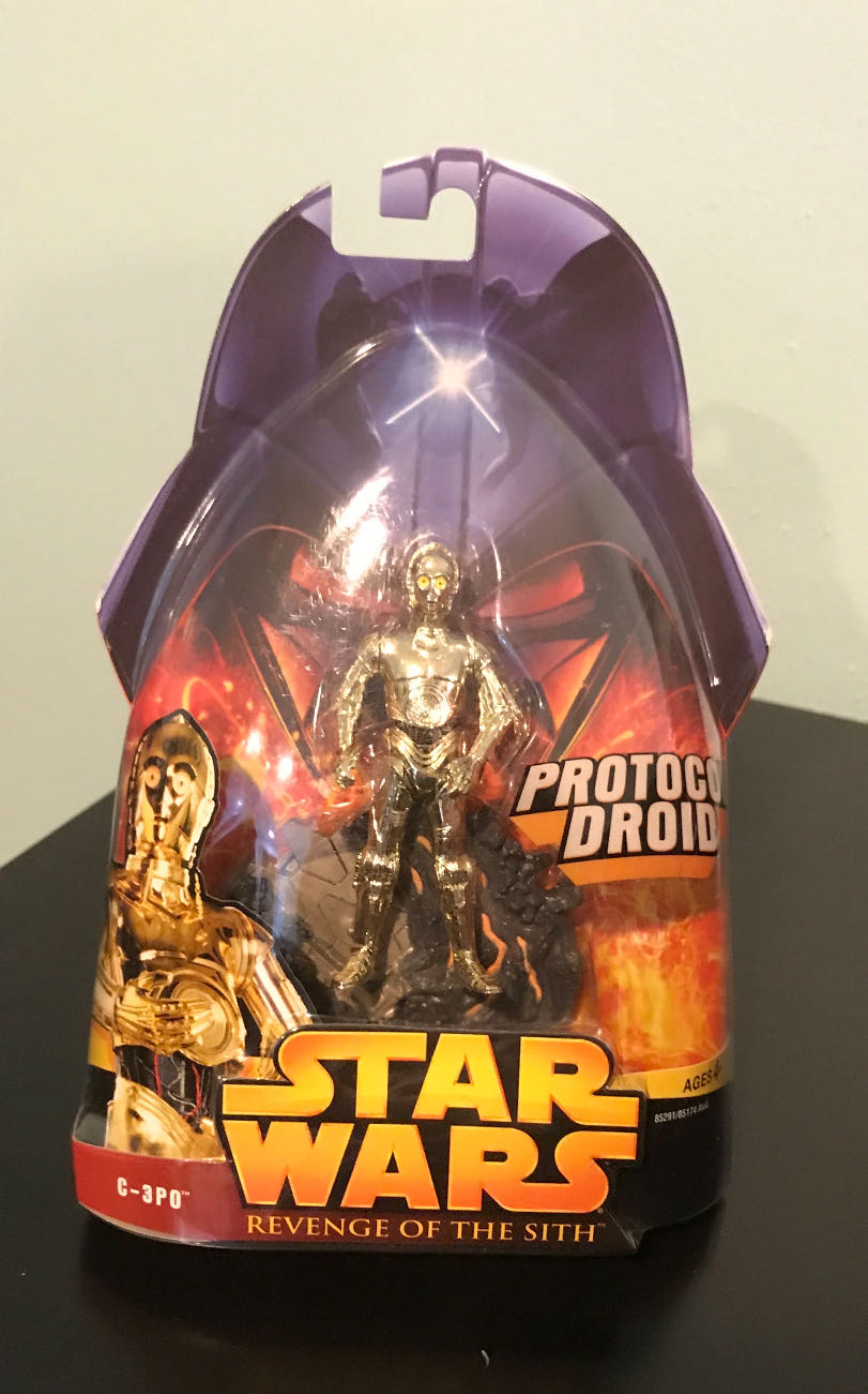 C-3PO - Star Wars (Revenge Of The Sith) - Hasbro (Star Wars) action figure collectible [Barcode 076930852910] - Main Image 4