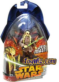 Kit Fisto (Jedi Master) - Hasbro (Revenge Of The Sith) action figure collectible [Barcode 076930852972] - Main Image 1