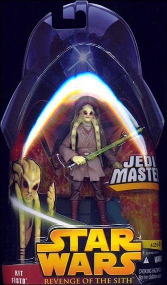 Kit Fisto (Jedi Master) - Hasbro (Revenge Of The Sith) action figure collectible [Barcode 076930852972] - Main Image 2