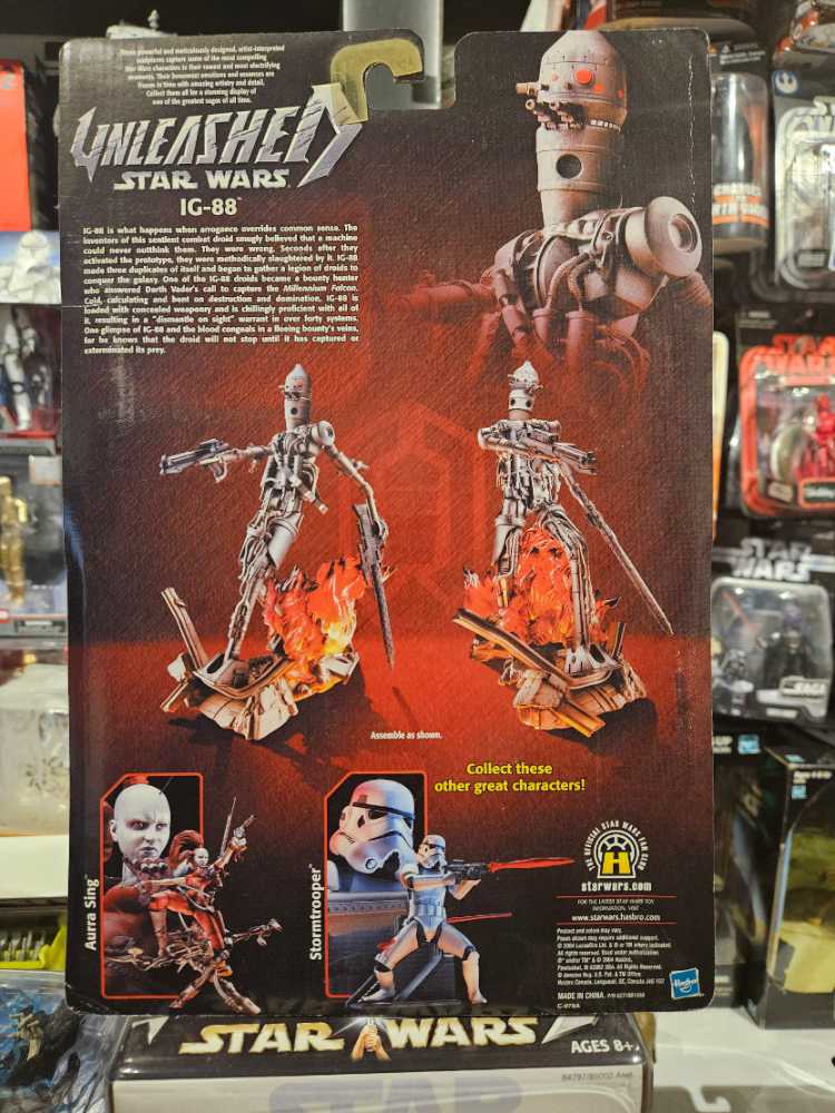 IG-88 - Hasbro (Unleashed (2004 - 2007)) action figure collectible [Barcode 076930853382] - Main Image 2