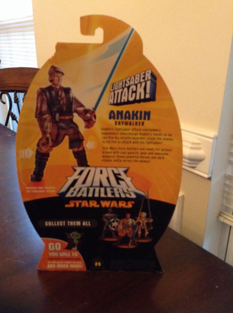 Force Battlers - Hasbro (Force Battlers) action figure collectible [Barcode 076930853573] - Main Image 2