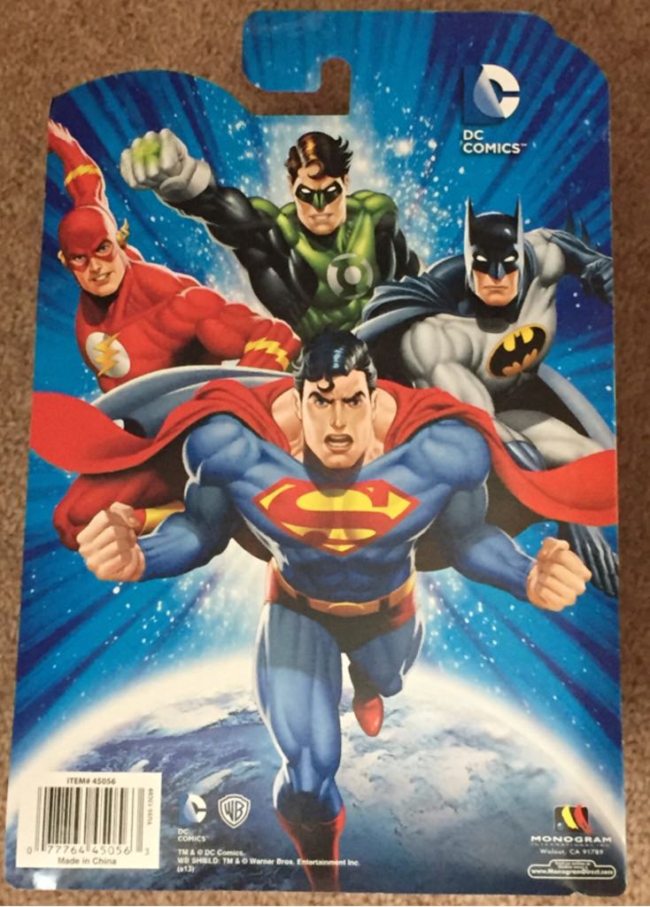 Superman - Monogram (DC Comics) action figure collectible [Barcode 077764450563] - Main Image 2