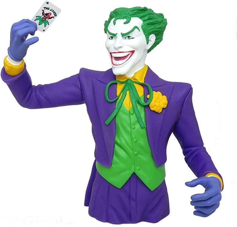 VB The Joker Bust Bank  action figure collectible [Barcode 077764452024] - Main Image 4