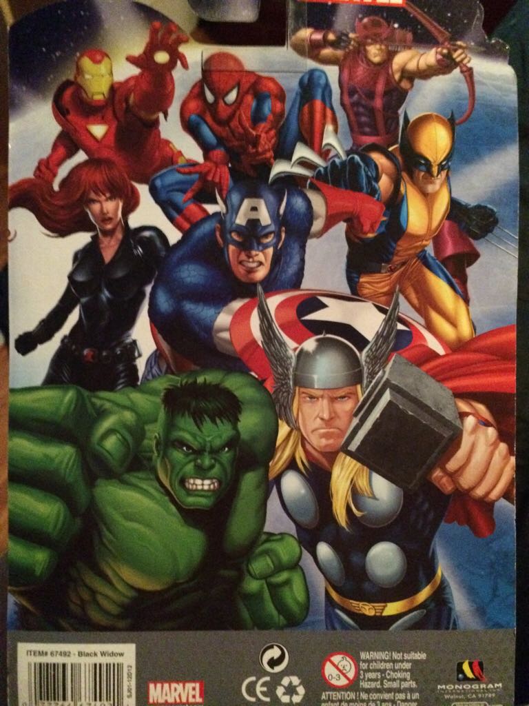 Black Widow - Marvel (Avangers) action figure collectible [Barcode 077764674921] - Main Image 2