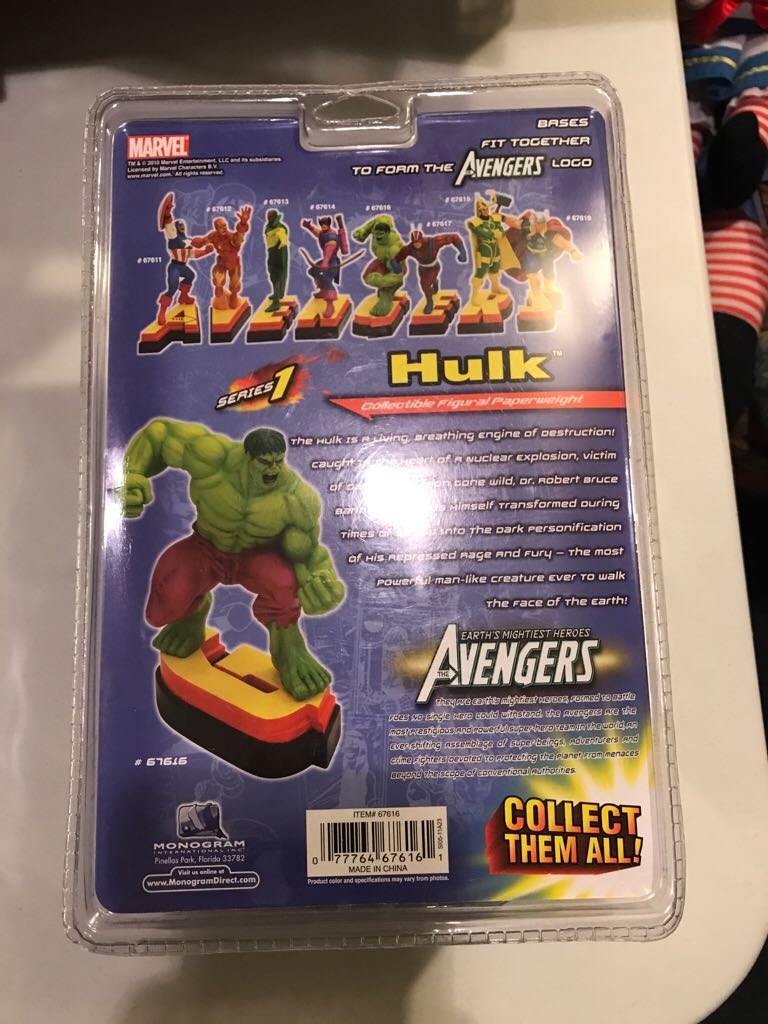 Marvel Universe Resin Statue Collection “Avengers” Hulk  action figure collectible [Barcode 077764676161] - Main Image 2