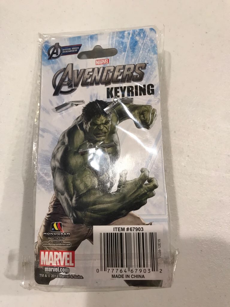 Avengers Keyring - Hulk Fist  action figure collectible [Barcode 077764679032] - Main Image 2